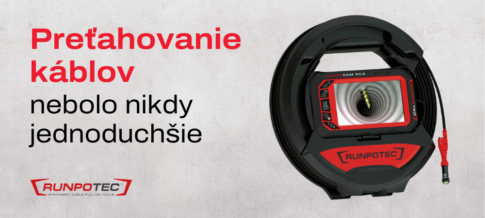 Runpotec pretahovanie kablov